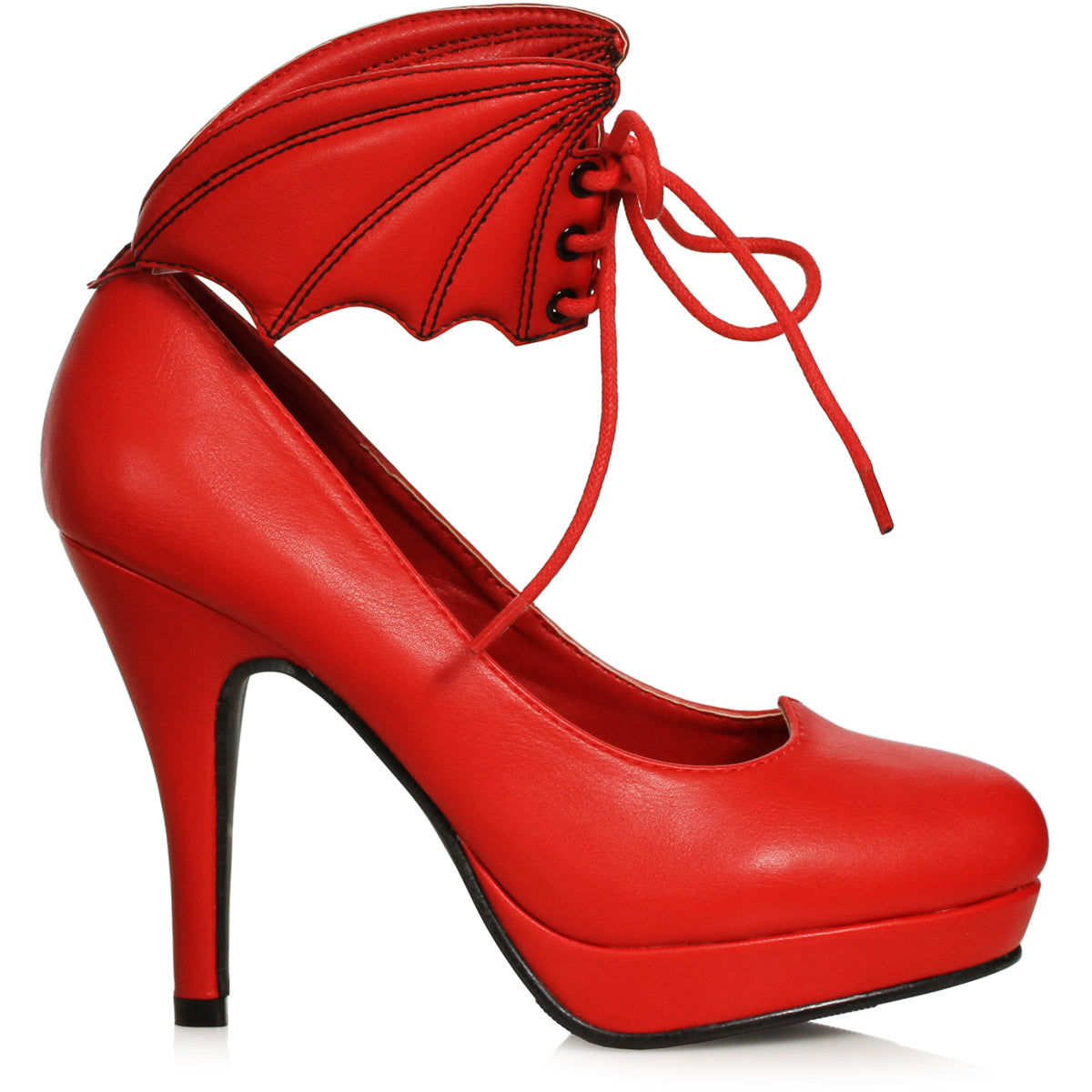 4" Heel Pump With Bat Wing Detail Ellie  414/WINGS