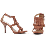 Native Indian Fringed Open Toe Sandals Ellie  417/SIOUX
