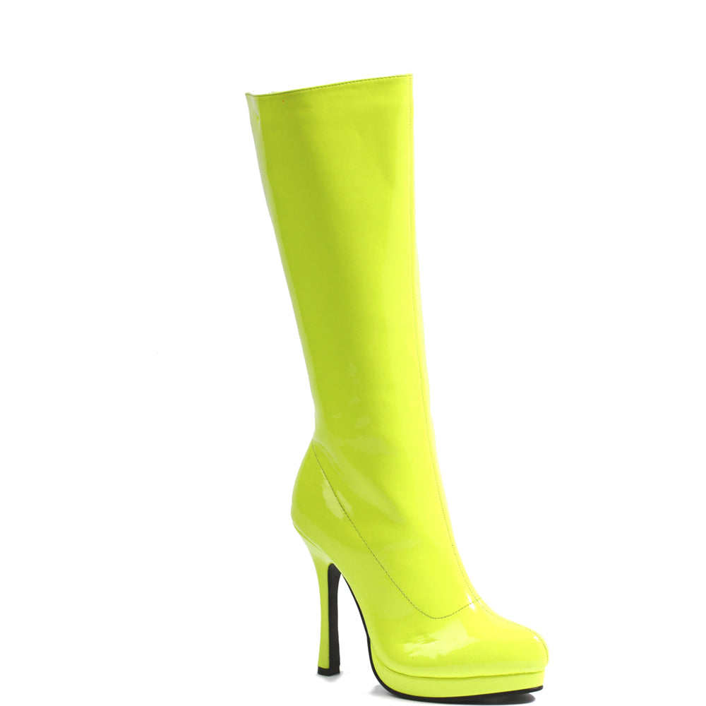 4" Knee High Boot Neon Women Ellie  421-ZENITH