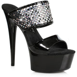 6 Stiletto Rhinestone Booties Ellie  609/AILEEN