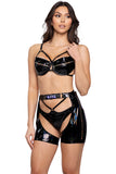 Pride Light Up Vinyl Chaps With Light-Up Love Strap Roma  6504