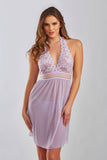 Lace & Mesh Babydoll Icollection  8166