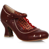 2.5" Heel Shoes with Detail Ellie Bettie Page BP254-JOYCE