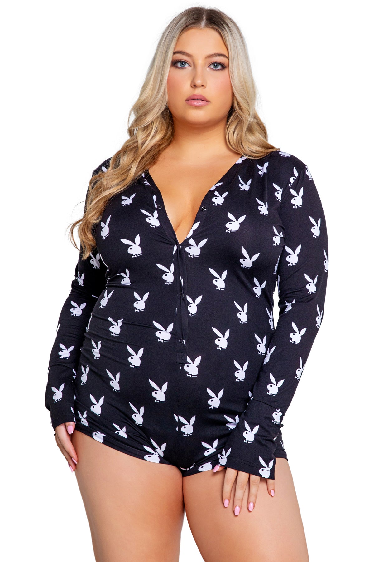 Playboy Slumber Bunny Romper Roma  PBLI130