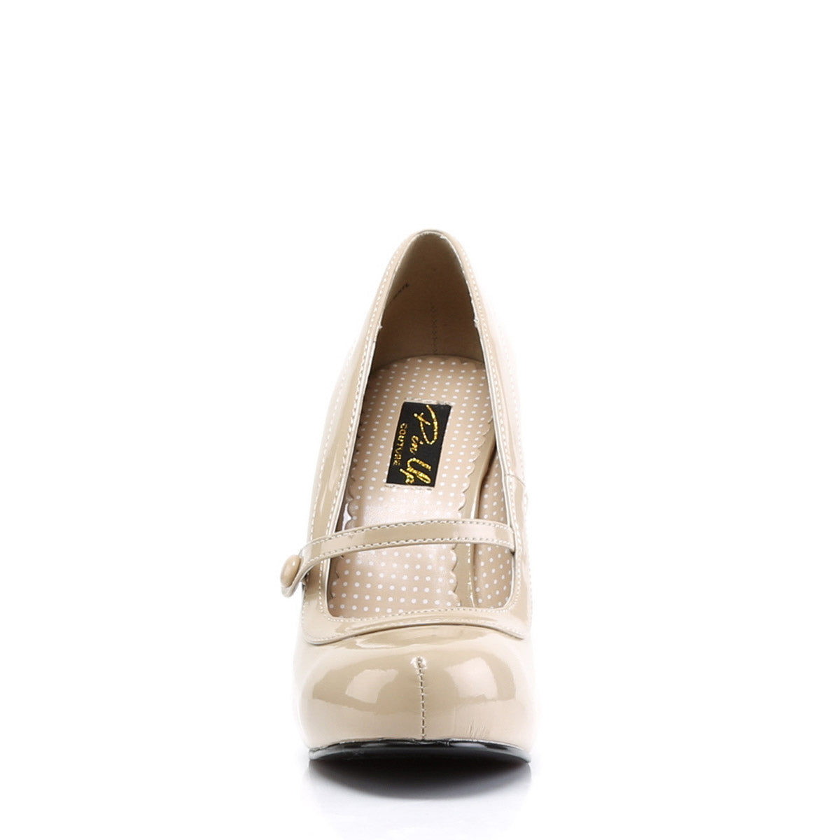 Sexy Polka Dot Lined Hidden Platform Mary Jane Pump High Heels Shoes Pleaser Pin Up Couture CUTIEPIE/02
