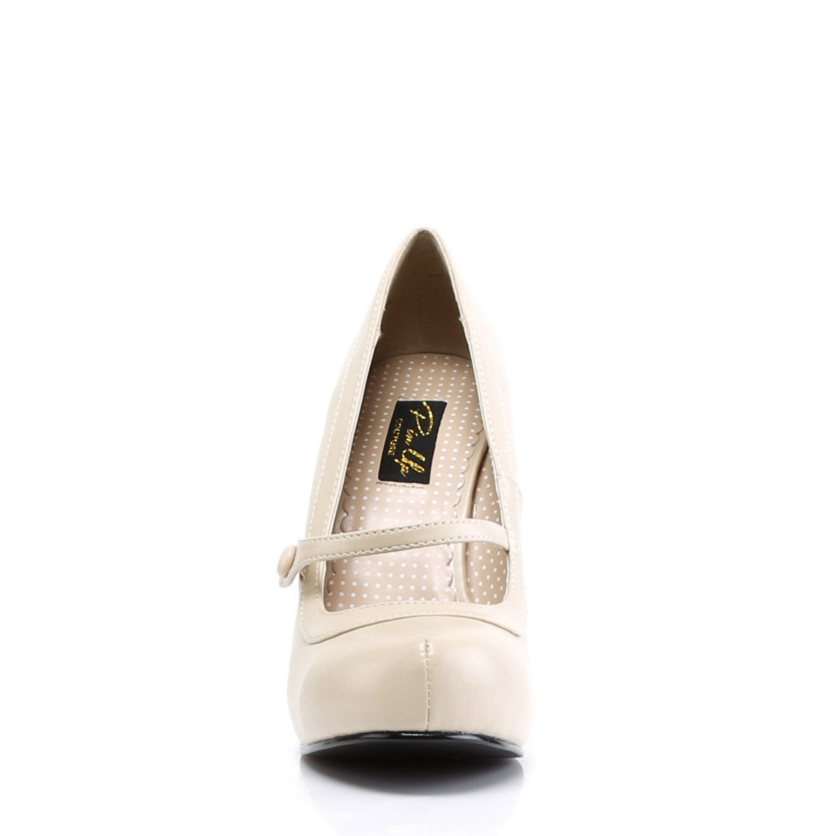 Sexy Polka Dot Lined Hidden Platform Mary Jane Pump High Heels Shoes Pleaser Pin Up Couture CUTIEPIE/02