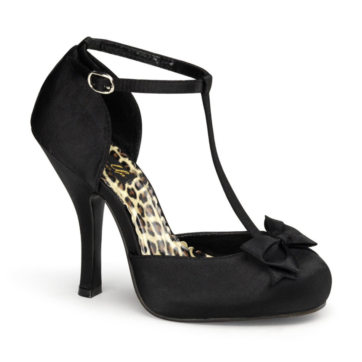 Sexy Bowtie T-Strap D'Orsay Pumps Hidden Platform High Heels Shoes Pleaser Pin Up Couture CUTIEPIE/12