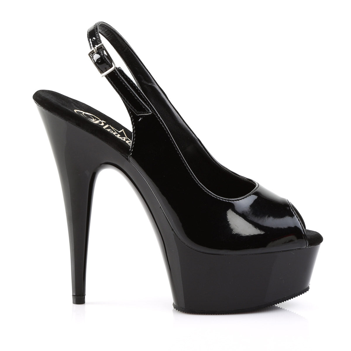 Sexy Slingback Platform Stiletto Peep Toe Sandals High Heels Shoes Pleaser Pleaser DELIGHT/654