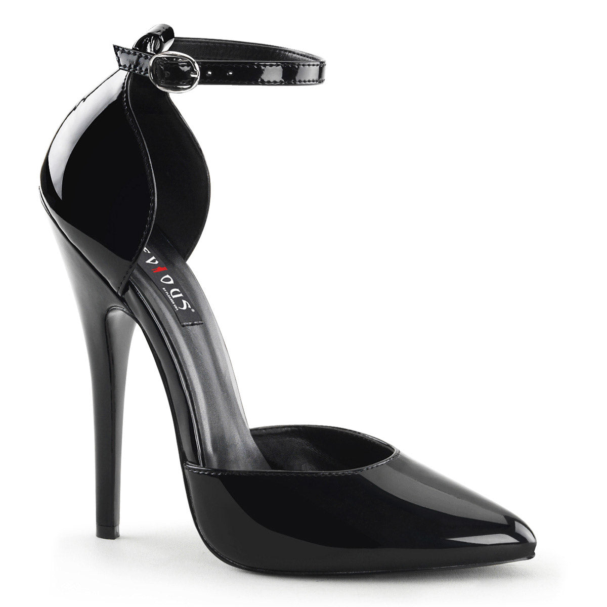 Sexy Pointed Toe Ankle Strap D'Orsay Pumps Stiletto High Heels Shoes Pleaser Devious DOMINA/402