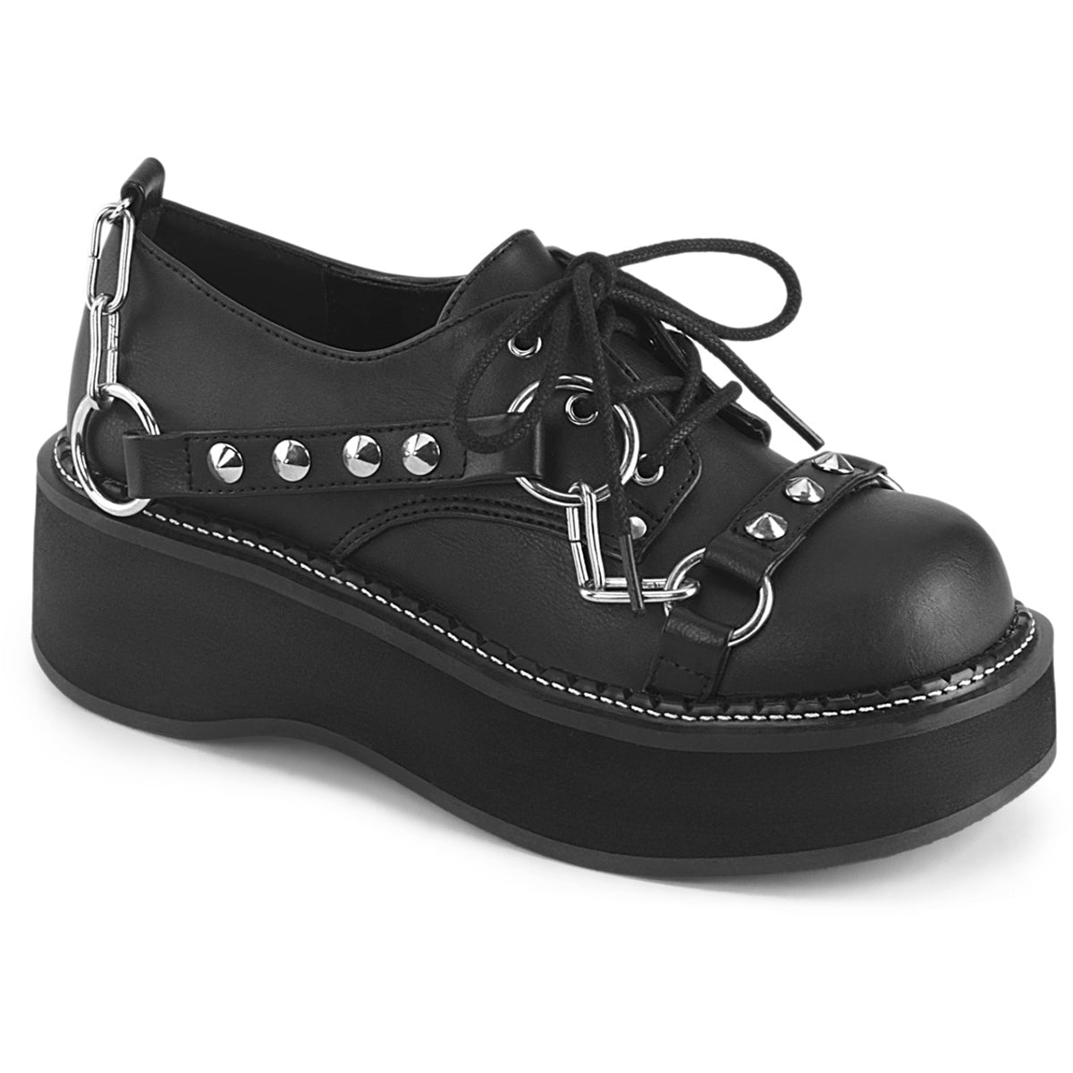 2" Platform Lace-Up Oxford Shoe Pleaser Demonia EMILY/32