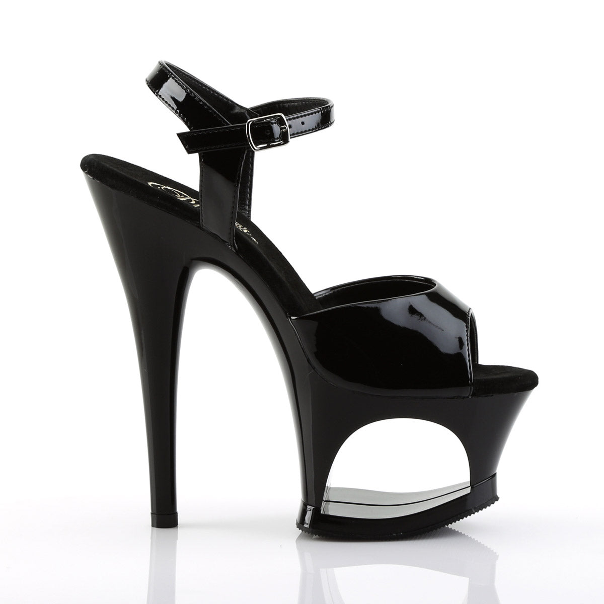 Sexy Cutout Platform Ankle Strap Stiletto Sandals High Heels Shoes Pleaser Pleaser MOON/709