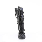 1 1/2"Pf Round Toe Lace-Up Front Knee High Creeper Sneaker Pleaser Demonia SNEEKER/410