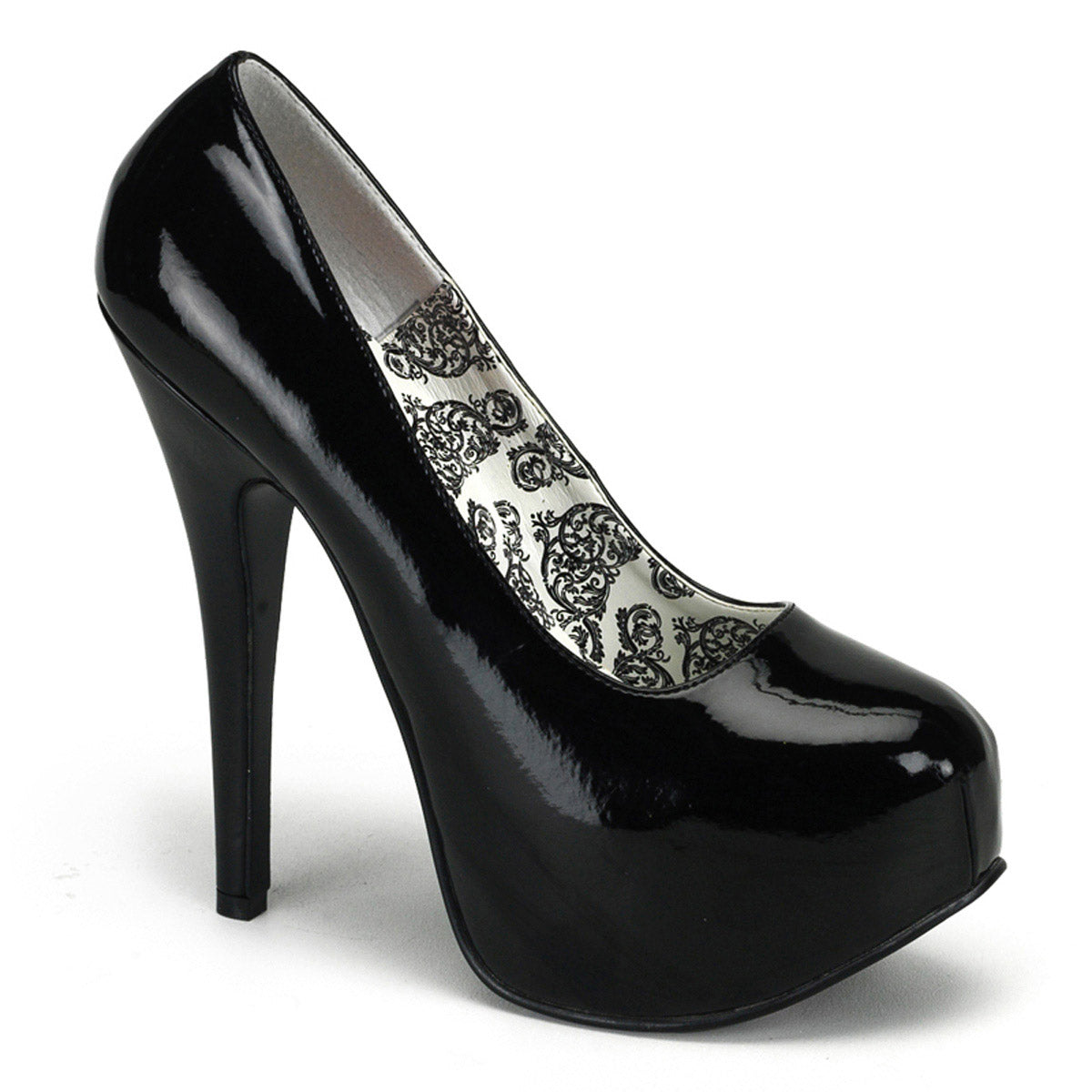 Sexy Hidden Platform Stilettos Night Club Pumps High Heels Shoes Pleaser Bordello TEEZE/06