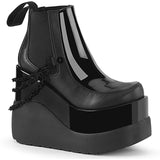 5" Wedge Tiered Platform Ankle Boot Pleaser Demonia VOID50/B