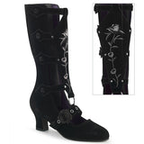 2 1/2" Heel Mid-Calf Boot Pleaser Demonia WHIMSY/118