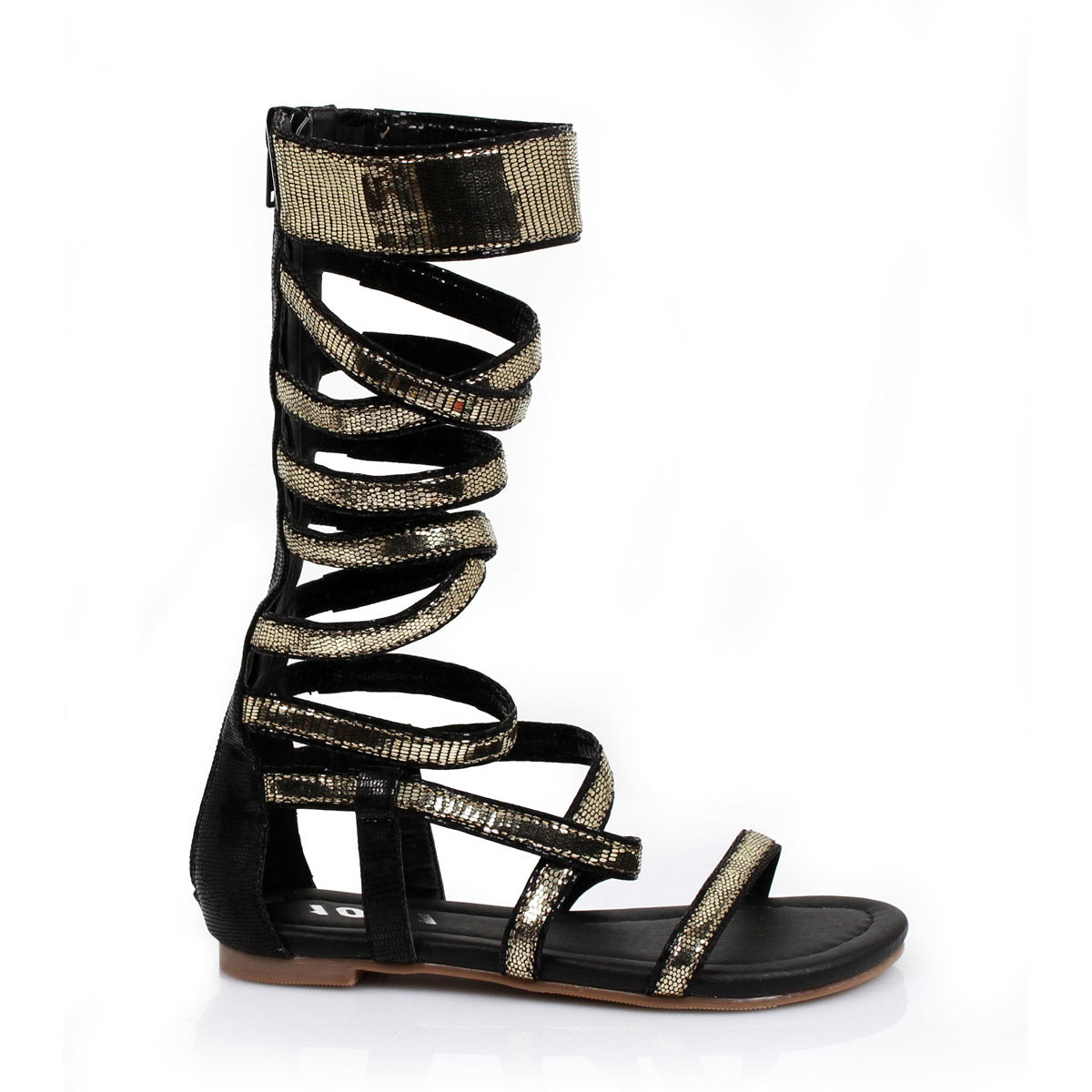 Sequin Straps Mid Calf Gladiator Sandals Ellie  015/ISIS