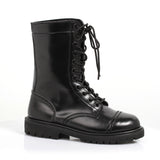 High Top Lace Up Mid Calf Combat Boots Ellie  161/HONOR