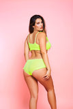 Neon Ballet Bra Set Icollection Glitter 34068X