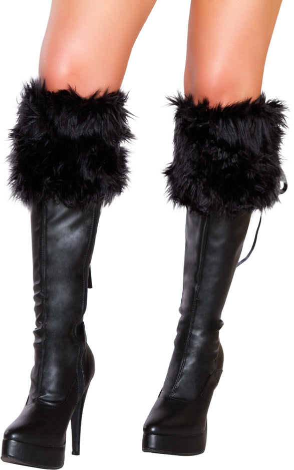 Comfy Stylish Hot Attractive Fur Boot Cuffs Hosiery Leg Warmers Adult Women Roma  4646B