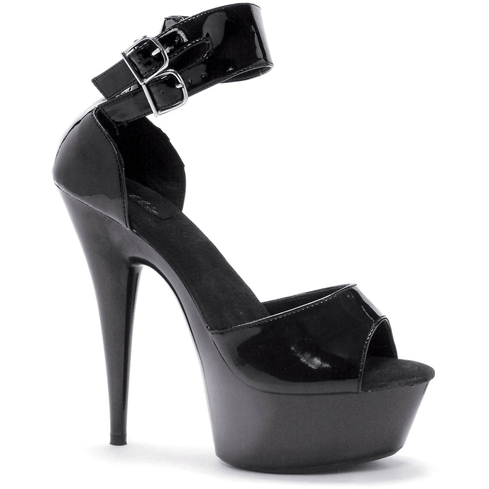 D'Orsay Double Platform High Heels Ankle Strap Trendy Pumps Shoes