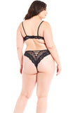 Leopard Lace & Mesh Panty Icollection  7131X