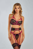 Moonlit Nights 3Pc Bra Set Icollection Icollection 77045