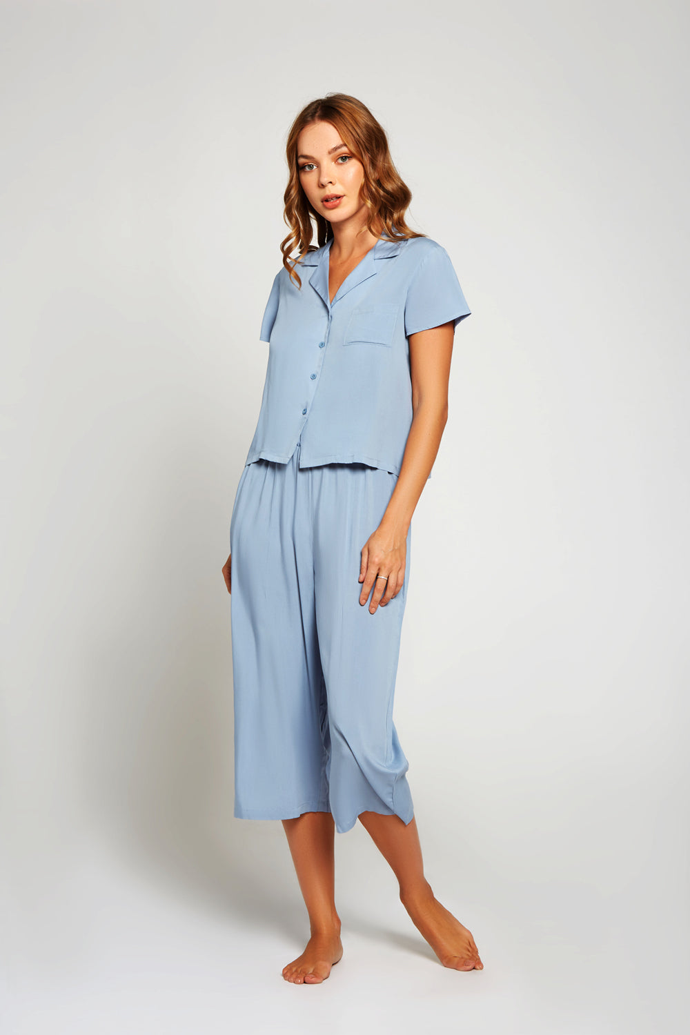 Renee Pajama Top Icollection iCollection 78075