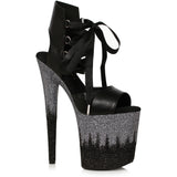 8 Stiletto With Ombre Glitter Platform Ellie ELLIE 850/BRAXTON