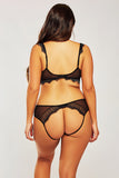 Peek A Beau Bra Set Icollection iCollection 8941X