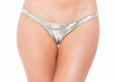 LAME WIDE STRAP PANTY Shirley of Hollywood  BS104F