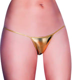 Metallic G-String Bikini Bottom Panties Roma  GLQ