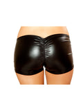 Pucker Back Metallic Go Go Dancer Shorts Roma  SHLQ229