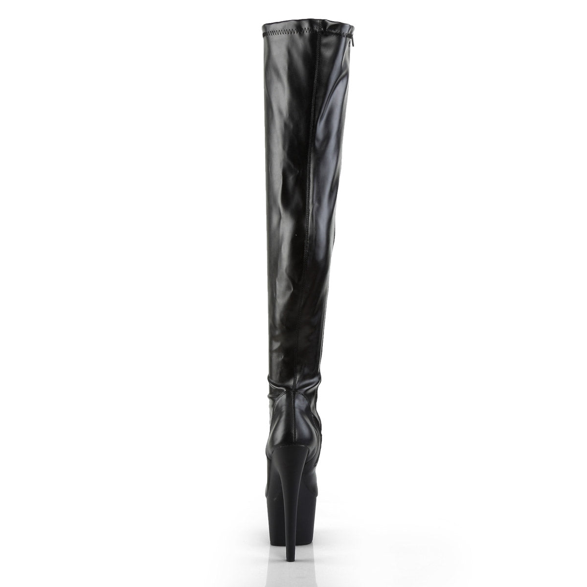 Sexy Stretch Stiletto Platforms Zip Side Thigh High Boots Shoes Pleaser Pleaser ADORE/3000