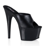 Sexy Stiletto Platforms Peep Toe Slip On Mules High Heels Shoes Pleaser  ADORE/701