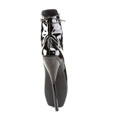 7" Spike Heel Ballet Ankle Boots Pleaser Devious BALLET/1020