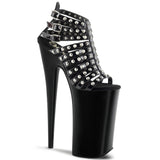 Extreme Platforms Punk Rock Spike Studs Cut Out High Heels Shoes Pleaser Pleaser BEYOND/093