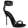 Rhinestone Ankle Cuff Mini Platform Stiletto Sandal High Heels Shoes Pleaser Fabulicious CHIC/40