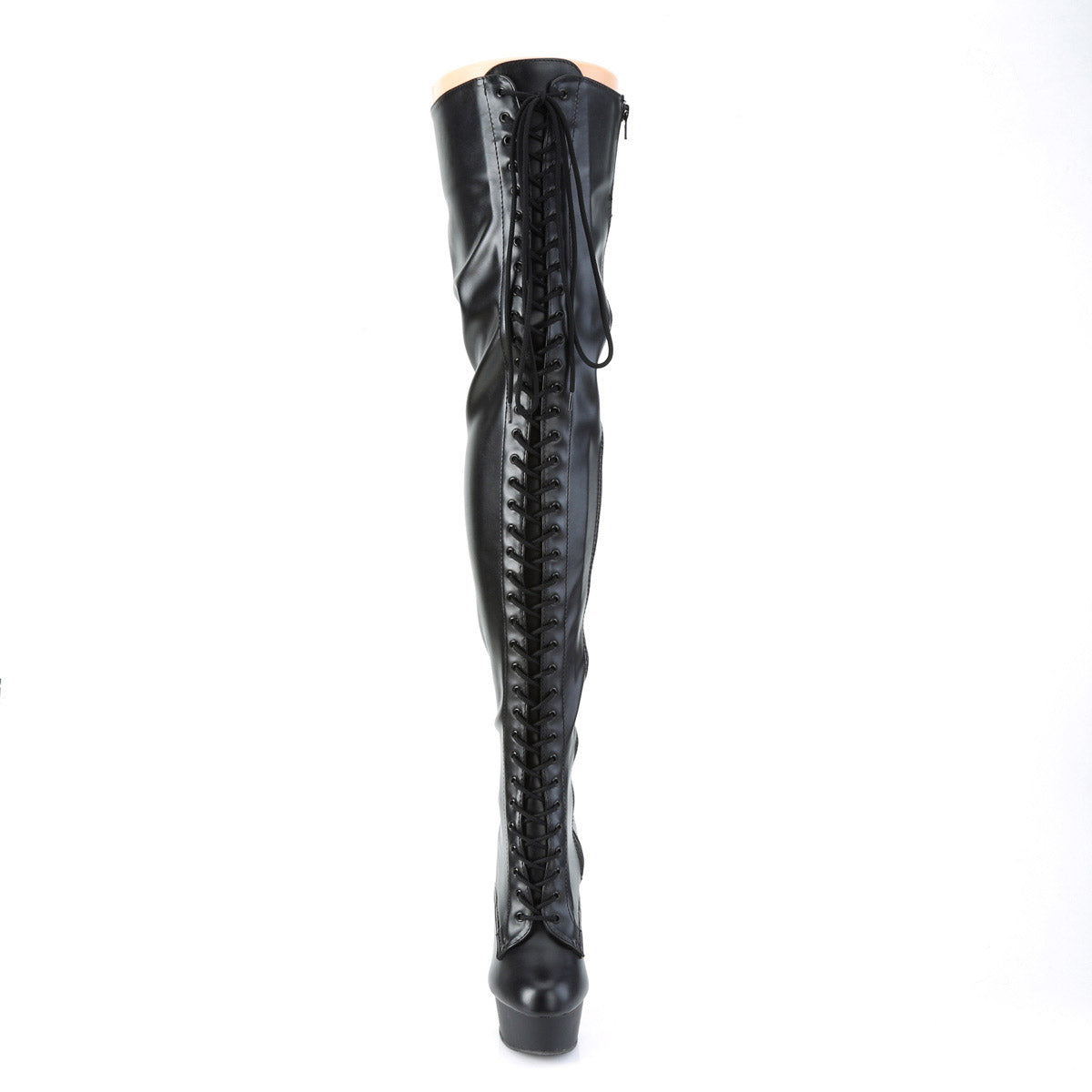 Sexy Full Lace Up Platform Stiletto Heel Thigh High Boots Shoes Pleaser Pleaser DELIGHT/3023