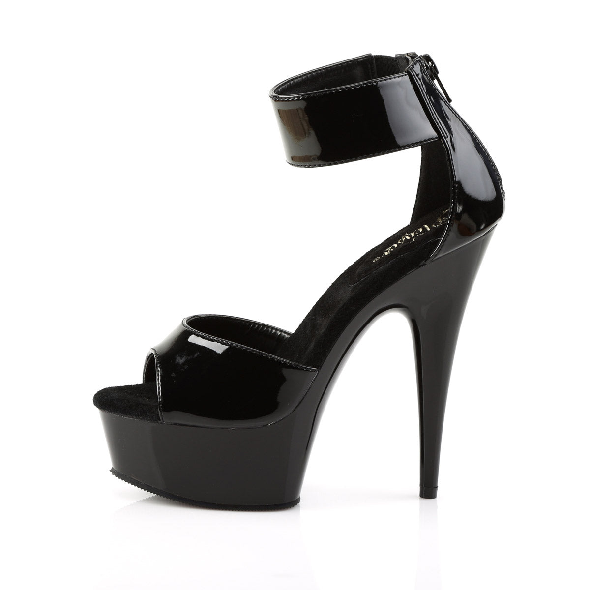 Sexy Ankle Cuff Peep Toe Platform Stiletto Sandals High Heels Shoes Pleaser Pleaser DELIGHT/670/3