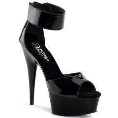 Sexy Ankle Cuff Peep Toe Platform Stiletto Sandals High Heels Shoes Pleaser Pleaser DELIGHT/670/3