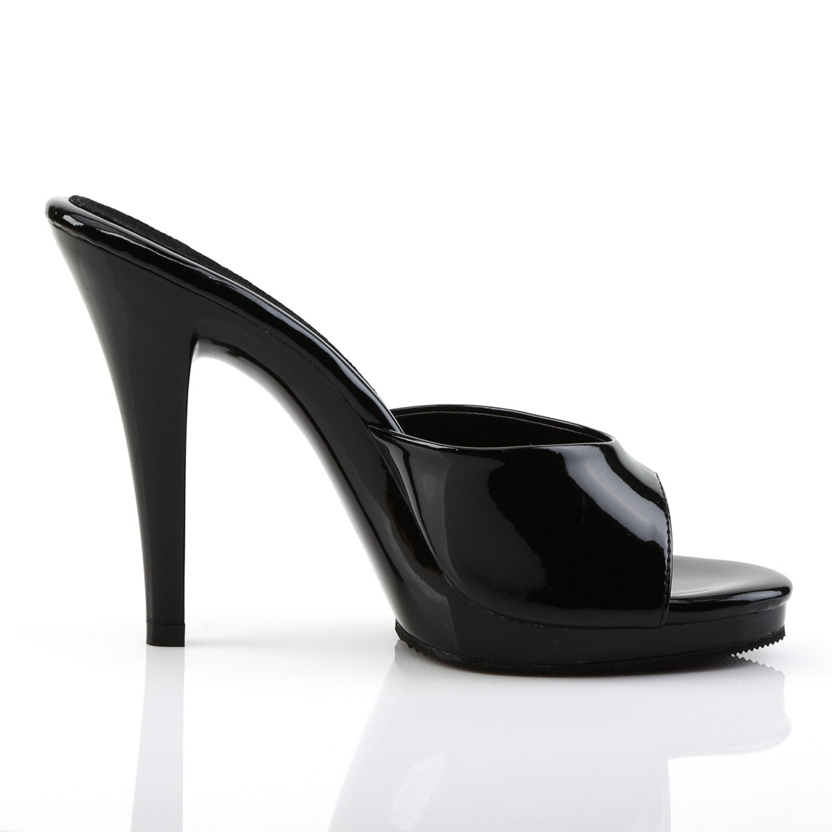 Sexy Peep Toe Platform Stiletto Slide Mules High Heels Shoes Pleaser Fabulicious FLAIR/401/2