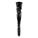 8" Heel, 4" Pf Stretch Thigh Boot, Side Zip Pleaser Pleaser FLAMINGO/3000