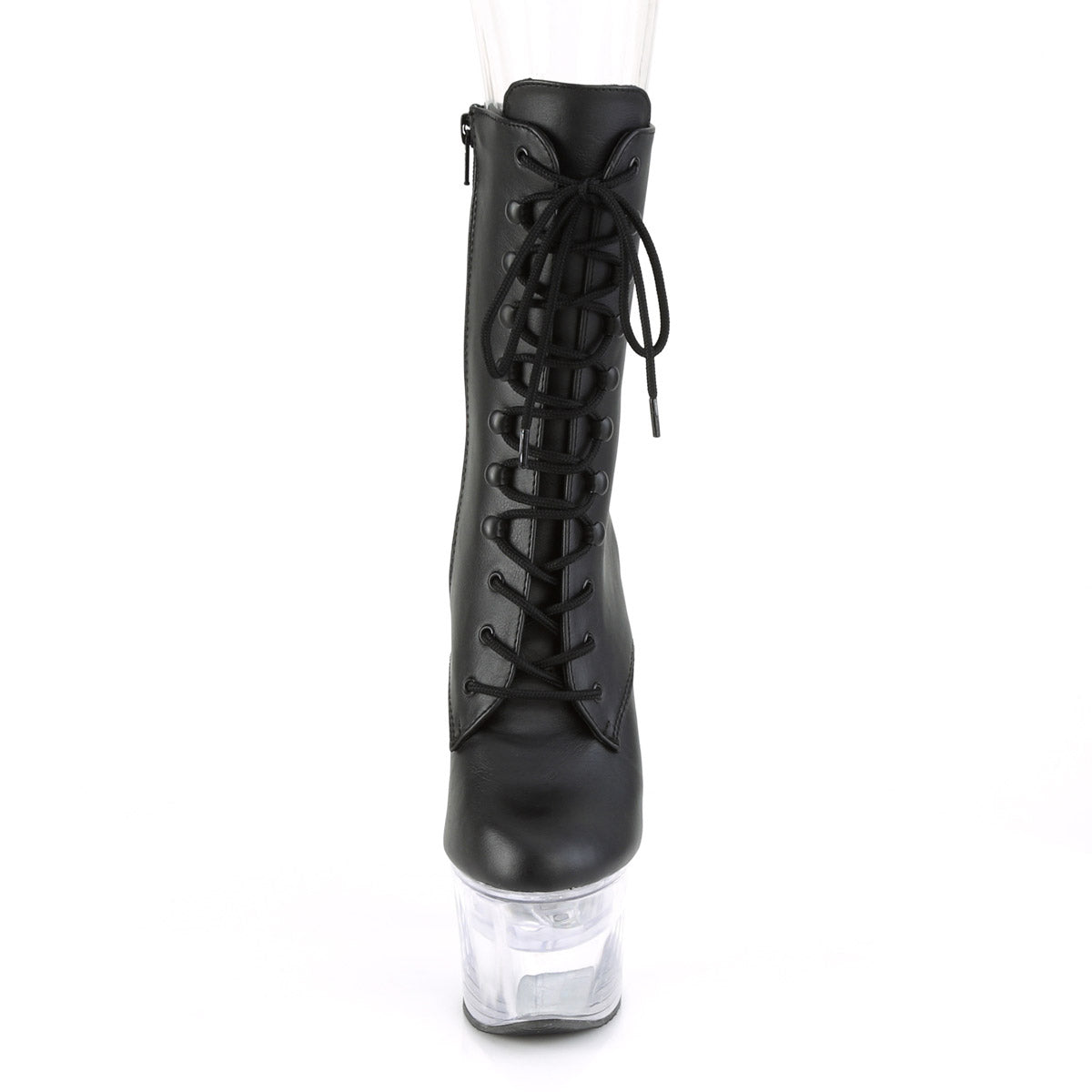 7" Heel, 2 3/4" PF LED Illuminated Ankle Boot, Side Zip Pleaser Pleaser FLASHDANCE/1020/7