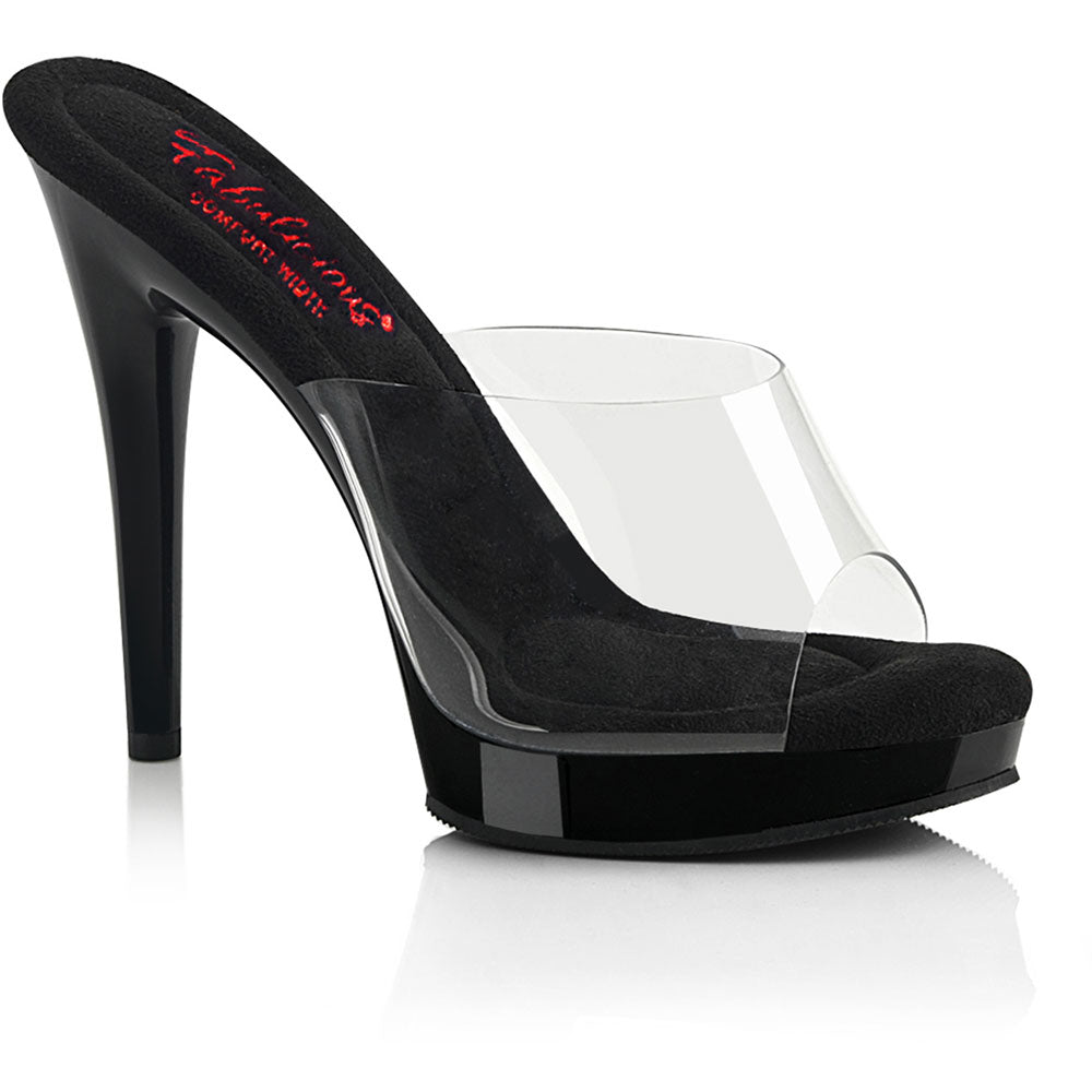 5" Heel, 1" Pf Slide Pleaser Fabulicious GLORY/501