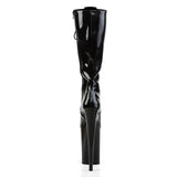 Sexy Lace Up Knee High Platforms Extreme Stiletto Heel Boots Shoes Pleaser  INFINITY/2020
