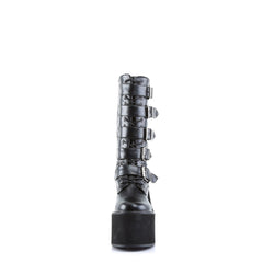 Sexy Multi Buckle Lace Up Extreme Platforms Zipper Side Boots Shoes Pleaser Demonia SWING/220