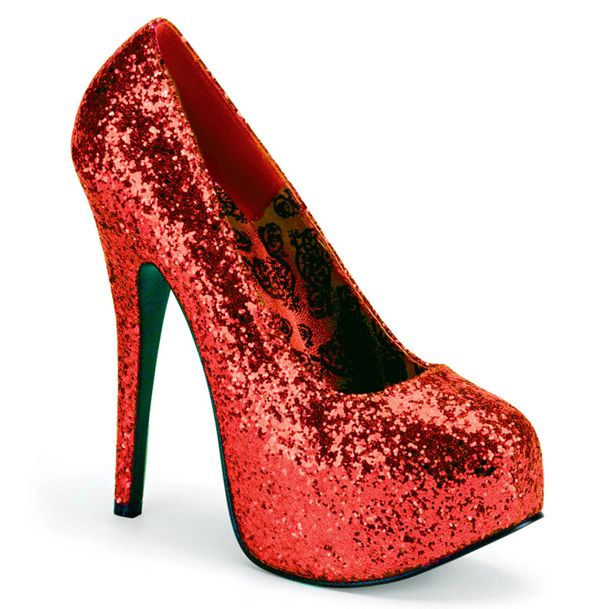 Perphy Women's Glitter Platform Strappy Stiletto Heels Sandals - Walmart.com