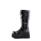 Goth Punk Rock Buckle Strap Knee High Extreme Platform Boots Shoes Pleaser Demonia TRASHVILLE/518