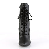 Sexy Night Club Pointed Toe Lace Ankle Bootie Stiletto Boots Shoes Pleaser Pleaser VANITY/1020