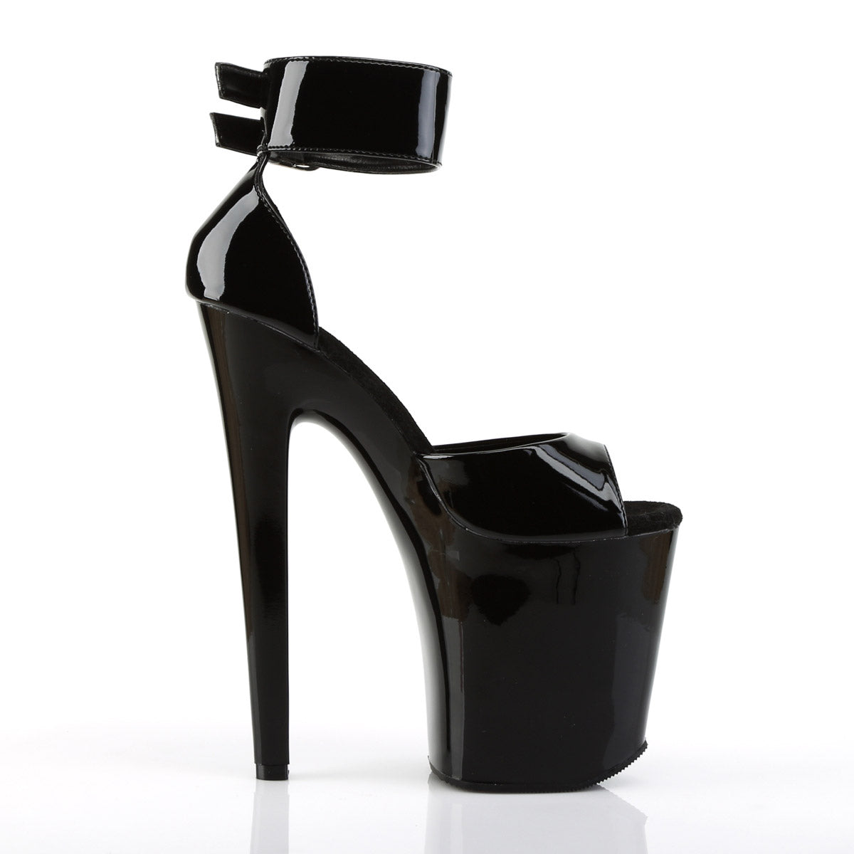 Sexy Ankle Cuff Peep Toe D'Orsay Platform Stiletto High Heels Shoes Pleaser Pleaser XTREME/875